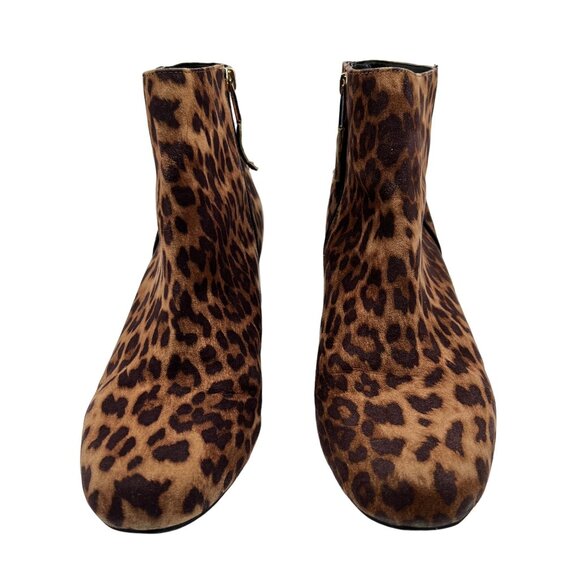 Sam and Libby Shoes Sam Libby Womens Eliza Leopard Print Calf Hair